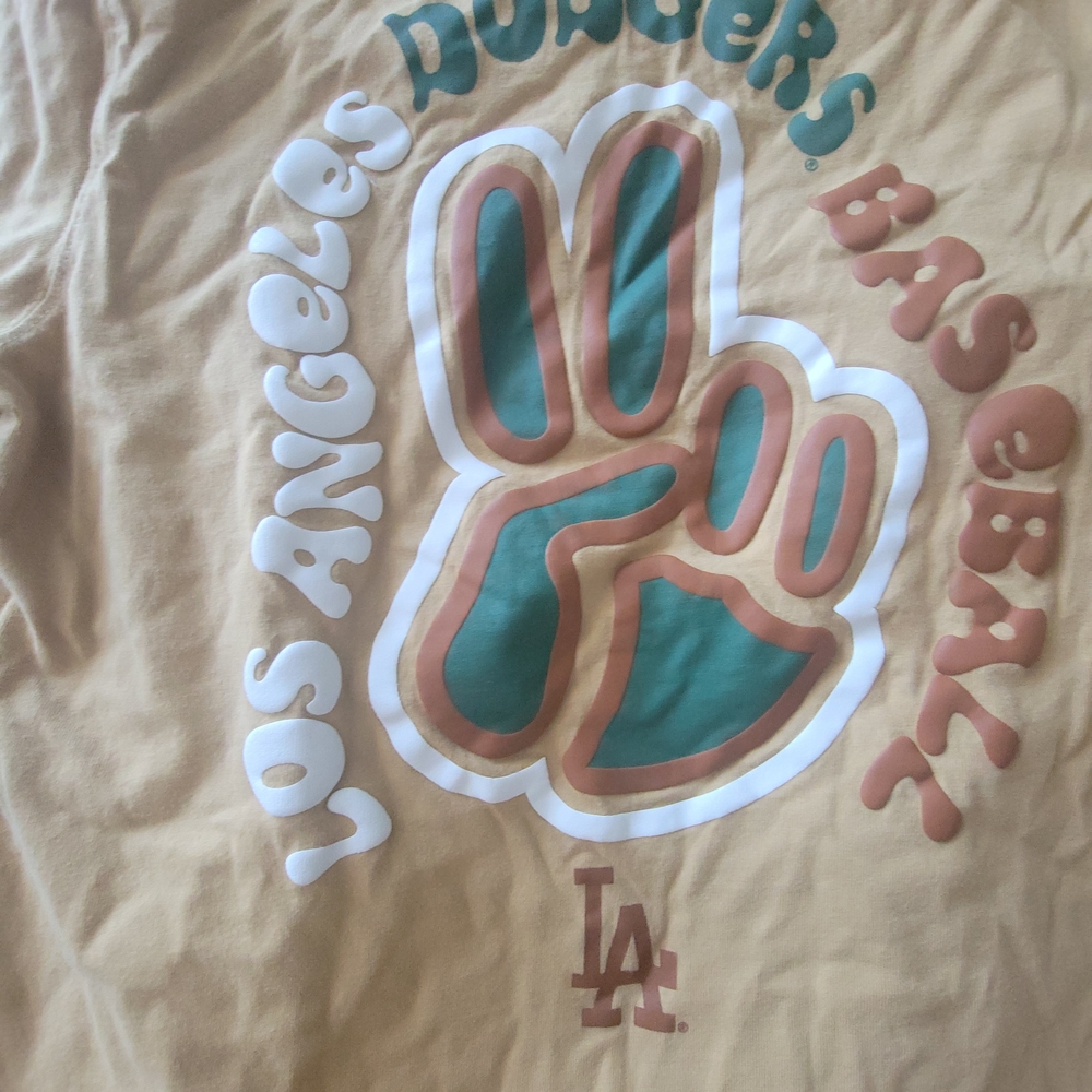 New Era Tan Baseball Tee